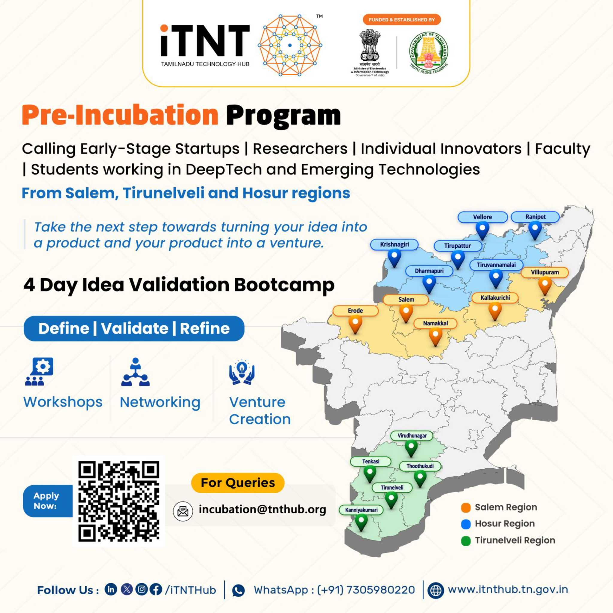 Pre-incubation Investor